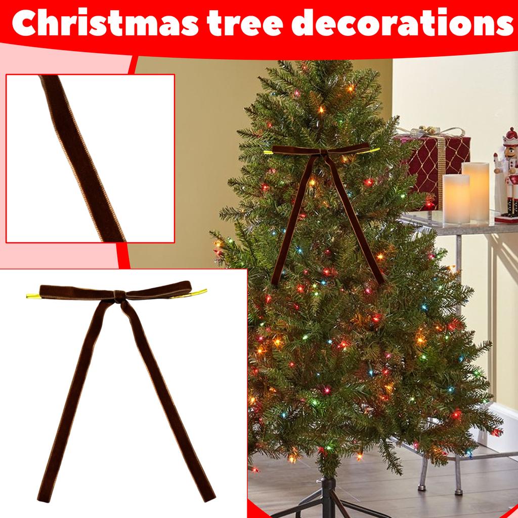 24 ks Sametový motýlek Vánoční párty Závěsné doplňky