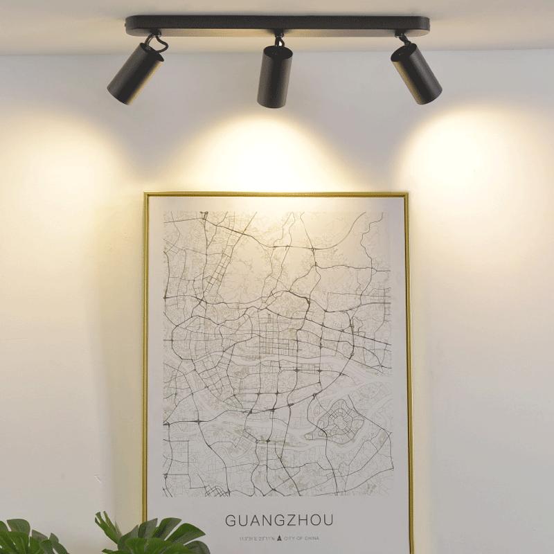 GU10 Spotlight Led Track Light Fixture 110V 220V Ceiling Lamp Led Chandelier Lighting for Living Room Decor Led Spot Lights
