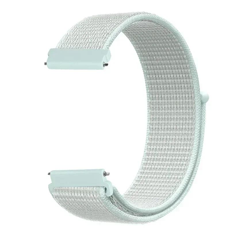20mm 22mm Nylon Loop For Garmin Venu 3 2/SQ SQ2/Vivoactive 6 5 4 3 Watchband For Garmin Forerunner 745 965 255 245 645 55 158