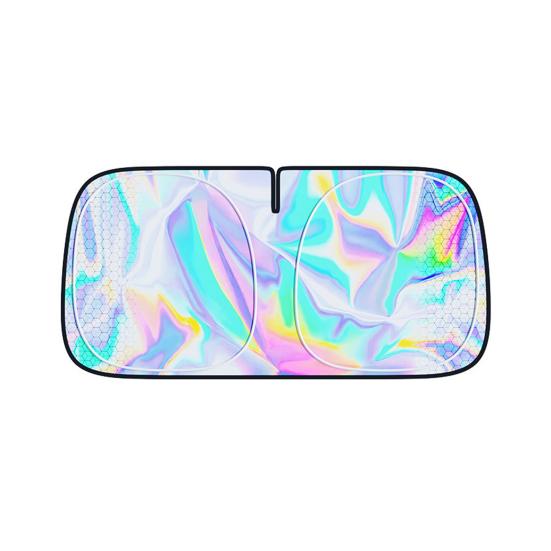 Car Sunshades Front Windshield Sunshade Blocks UV Rays Reduces Heat Accumulation Cooling Car Windshield Cover Fuel Saving Car Accessory