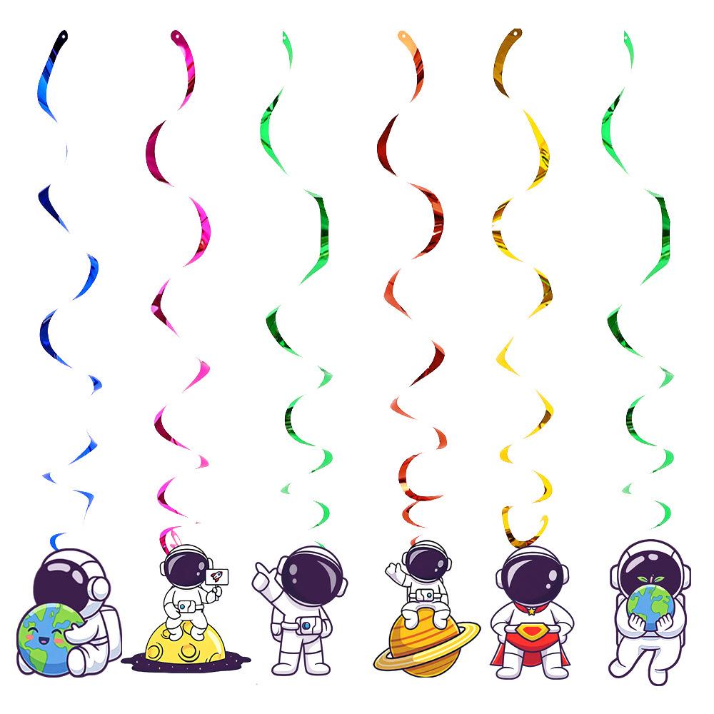 Starry Sky Astronaut Party Plates & Decorations - Kids' Birthday Theme