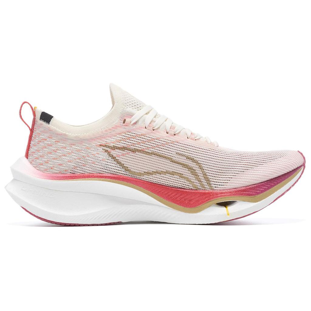 New LiNing Feidian 3 Ultra Low Top Casual Running Shoes Unisex White Red Year Of The Dragon Limited Edition ARMT033-21