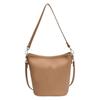 2025 New Senmeng Trend Handbag Women's Bucket Bag Niche Design One Shoulder Crossbody Textured Chain Bag