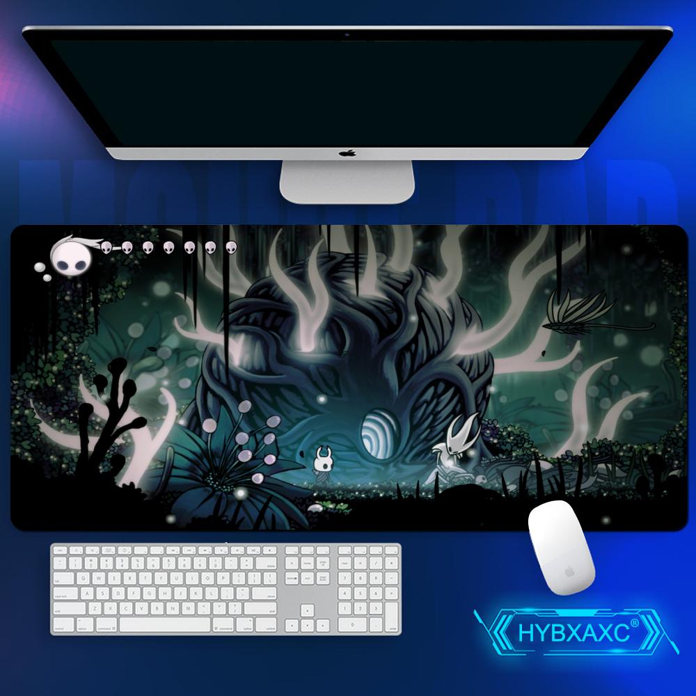 Tappetino Mouse Hollow Knight Grande Deskmat per Computer Mousepad XXL Tappetino Tastiera Esteso Tappeto da Tavolo Tappeto in Gomma XXL