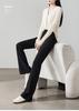 Collar Design Sense Flared Pants for Women In 2026 Spring Fashion, Versatile and Slimming Casual Pants
