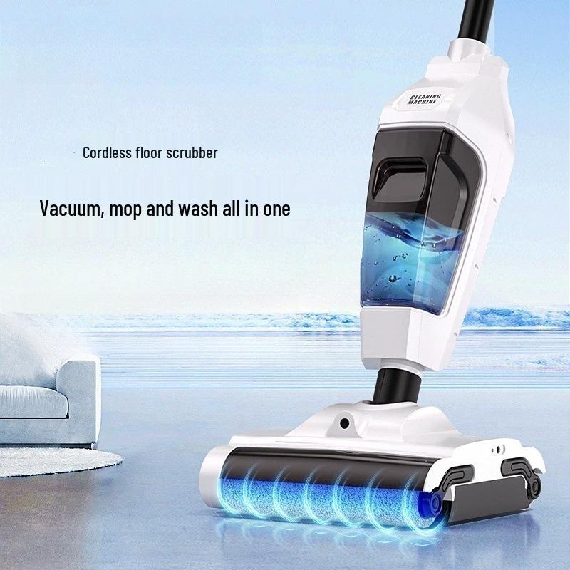 Wireless Handheld Electric Mop: Dual-Use Wet & Dry Floor Cleaner
