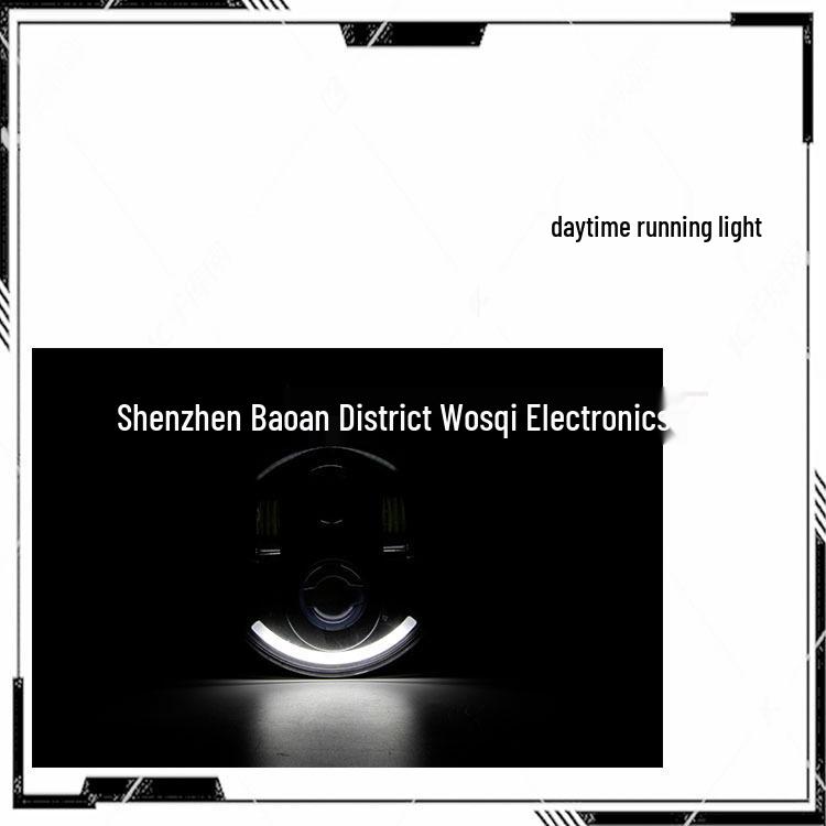 5.75-Inch Harley X48 883 750 1200 Motorcycle LED Headlight - Off-Road Modification