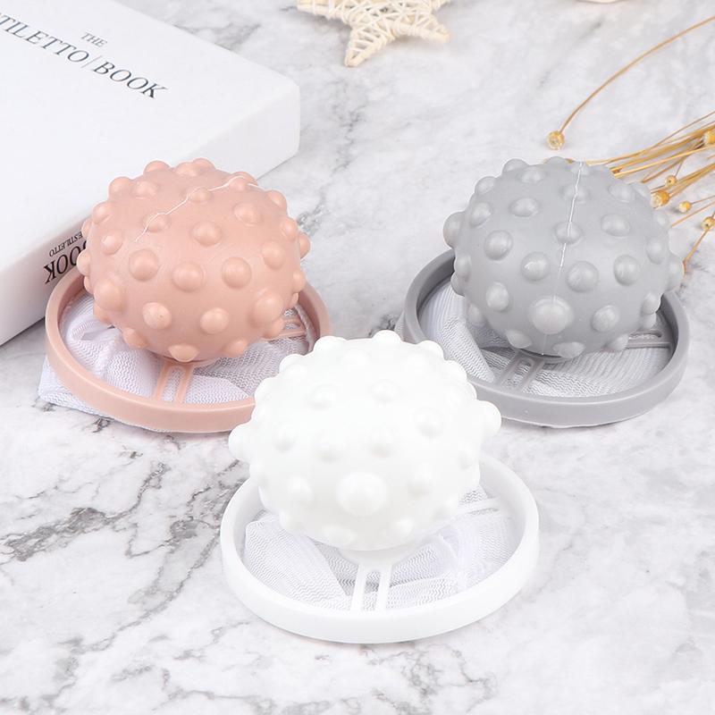 Laundry Ball Anti-Winding Floating Lint Hair Catcher Washing Machine Hair Remove