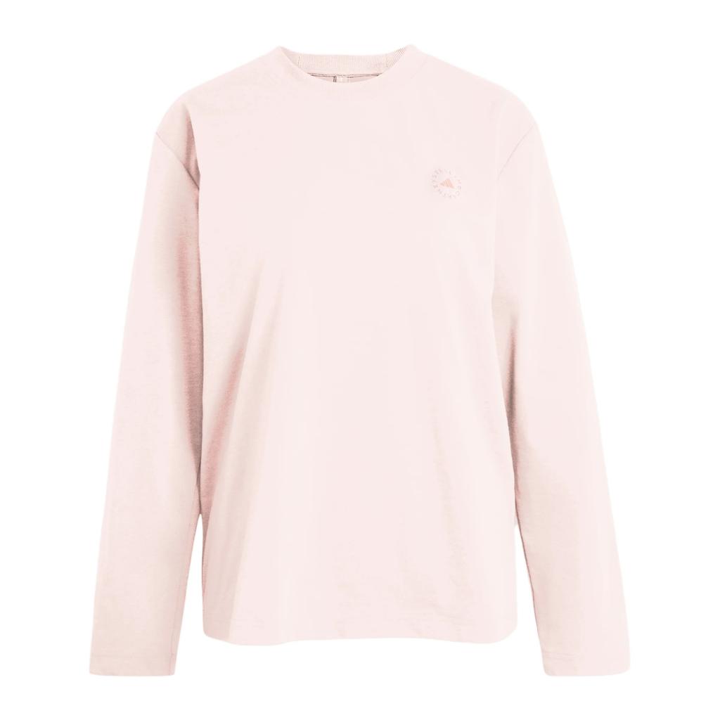 Adidas Stella McCartney Loose Fit Round Neck Pullover Sports Long Sleeve T-Shirt Women tops KR6300
