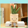 Série de Plantas Suculentas de Pelúcia Brinquedo de Pelúcia Tulipa Com Design de Desenho Animado Para Decoração de Sala de Estar