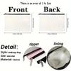 Bohemian Floral Cute Cat Print Women's Makeup Bag-Cosmetic Zipper Pouch,Suitable for Travel Toiletry Daily Use Accessory Case