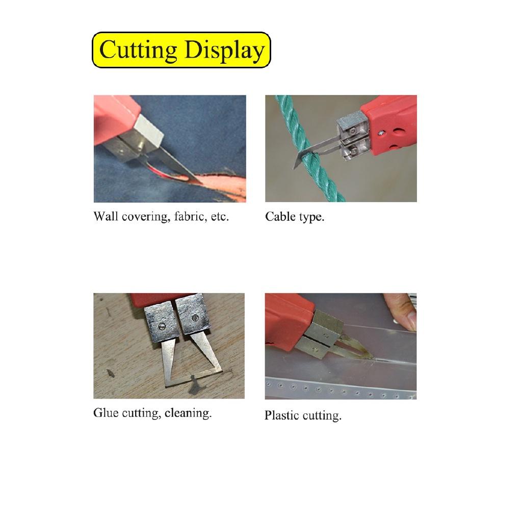 100W Hot Cutter Hand Hold Heating Knife Cutter Hot Cutter Fabric Rope Electric Cutting Tools