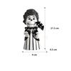 Resin Handicrafts Cartoon Skeleton Character Sculpture Suit Gentleman Bat Halloween Statue Decorative Figurines Home Decoration