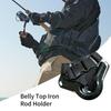 Belly Pole Fish Rod Holder ABS Material Fishing Waist Belt Fishing Fighting Belt  Outdoor Sports