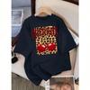 Y2K Summer Clothing Leopard Cherry Creative Design Round Neck Street Style Soft Wounisex's T-Shirt Cotton T-Shirt Summer Street Sty