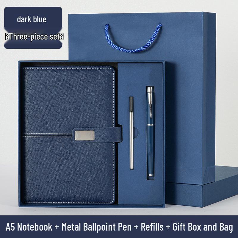 Customized Insulated Cup & Notebook Gift Set for High-End Business Meetings and Souvenirs
