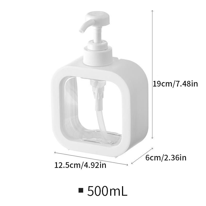 1pc Large Capacity Empty Bottle Laundry Detergent Dispensing Bottle and Shower Gel Detergent Dispensing Bottle