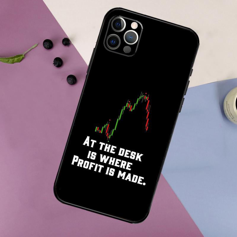 Day Trader Trader Trading Phone Case For iPhone 16 15 14 13 11 12 17 Pro Max mini 15 16 Plus 16e 17 Air Bumper Cover