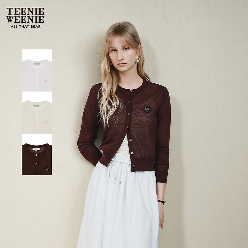 Teenie Weenie Women s Bear Letter Knit Sweater L