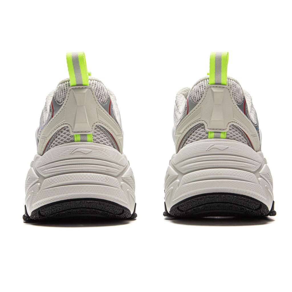 New LiNing Red Sugar 2 Anti-Slip And Wear-Resistant Breathable Low-Top Casual Shoes Men's Silver Gray AGCV123-2