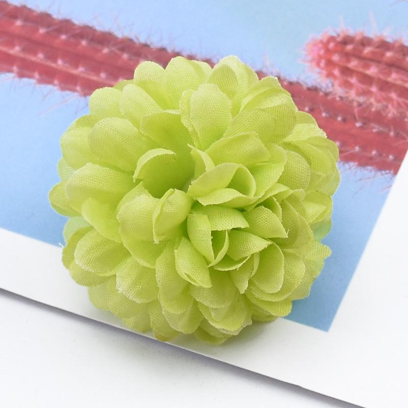 30Pcs Artificial Flower Pingpong Chrysanthemum for Wedding Wall Christmas Home Decoration Diy Gift Wreath Hot Sales High Quality