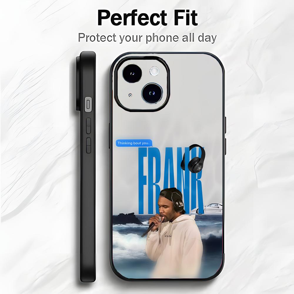 Einzigartiger R&B-Sänger F-Frank Ocean Handyhülle Handyhülle Weiche Verpackung Leicht Für iPhone17 16 15 14 13ProMax