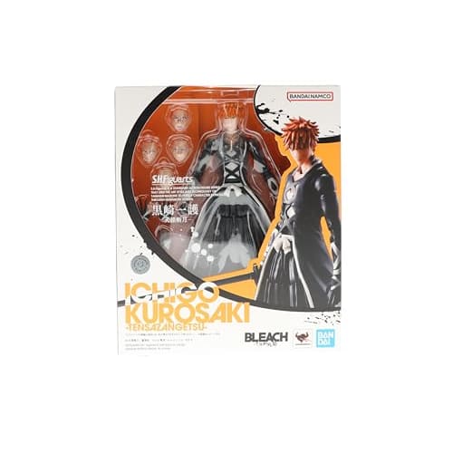TAMASHII NATIONS S.H.Figuarts BLEACH Thousand-Year Blood War Arc Kurosaki Ichigo -Bankai: Tensa Zangetsu- Approx. 155mm ABS & PVC Pre-painted Movable