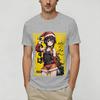 Harajuku T Shirt Summer Megumin KonoSuba Fashion T Shirts Cotton Tshirt for Unisex Y2K Retro Plus Size Short Sleeve Tees