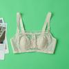 Silk Lace Wireless Bra with Bunny Ear Cups - Summer Style