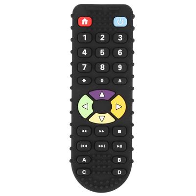 Dálkové ovládání Kousátko Silikonové Měkké Kousání Zubů Kreslené Dětské Kousátko Žvýkací Hračka pro Batolata