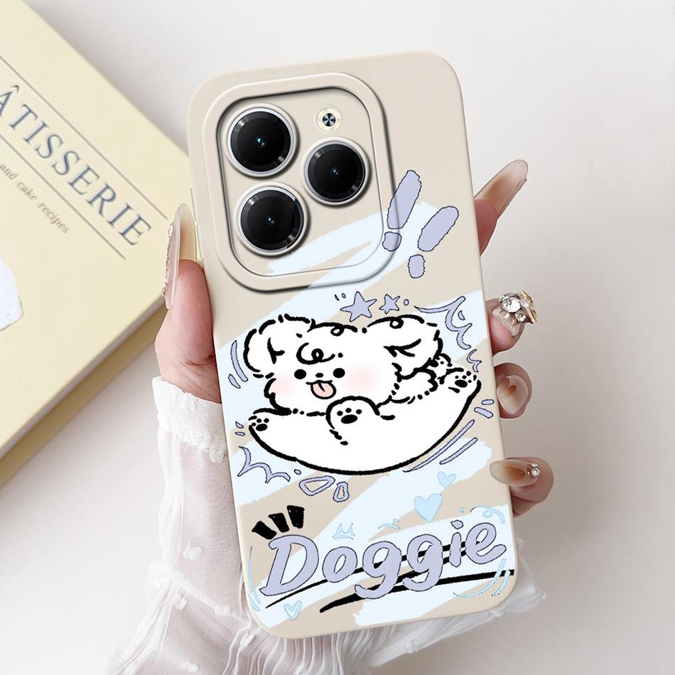 For Infinix Hot 40 Pro Case Hot 40 40i 40Pro Hot40 Hot40i Cute Panda Rabbit Cartoon Soft Silicone Shockproof Phone Cases