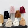 Winter Artiflcial Fur Handbag Soft Plush Bag Women's Furry Bags For Woman Warm Fluffy Imitati Mink Fur Chains Shoulder Bags