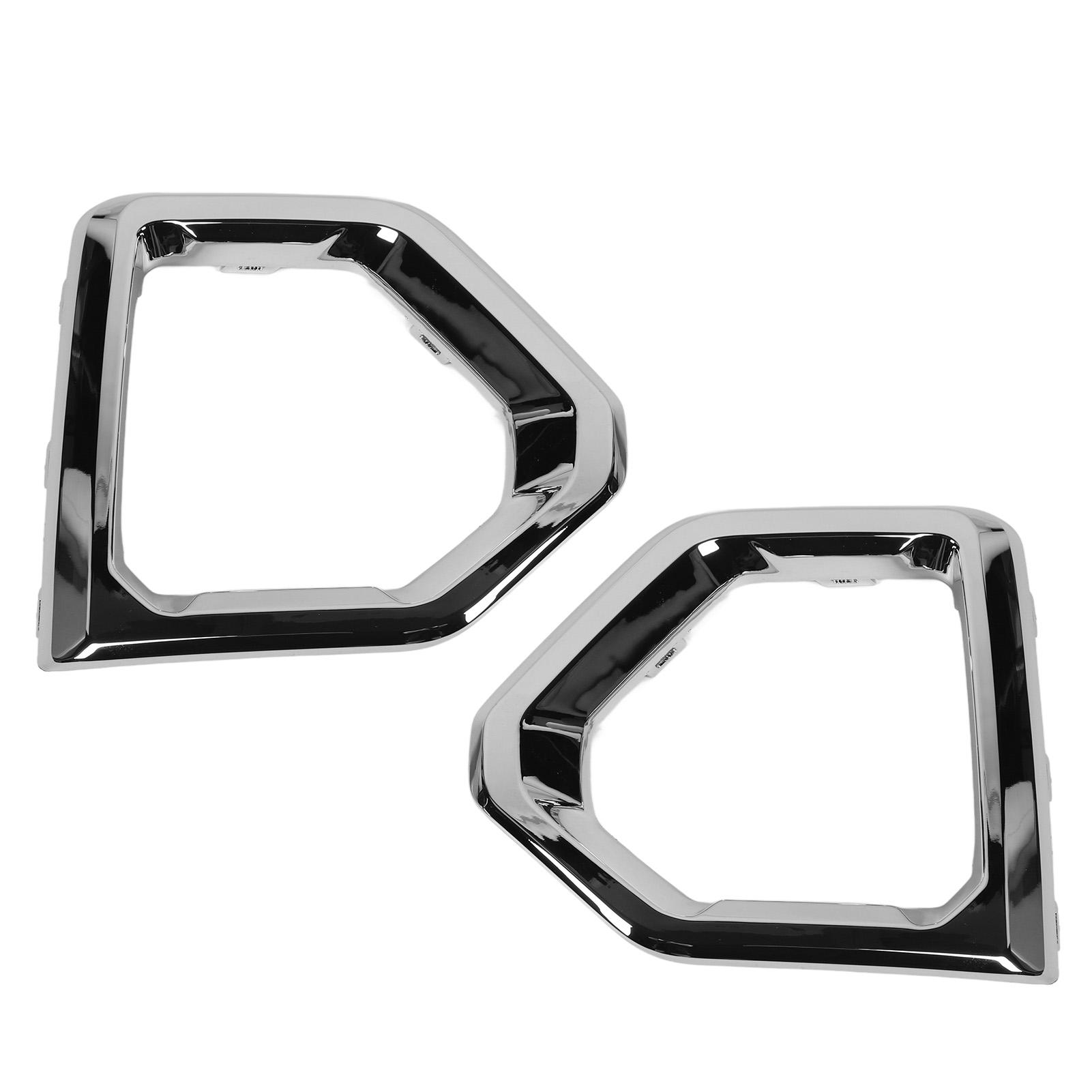 

1 пара хромированных накладок на противотуманные фары 84176753 левая правая накладка на внешнюю рамку противотуманной фары замена для