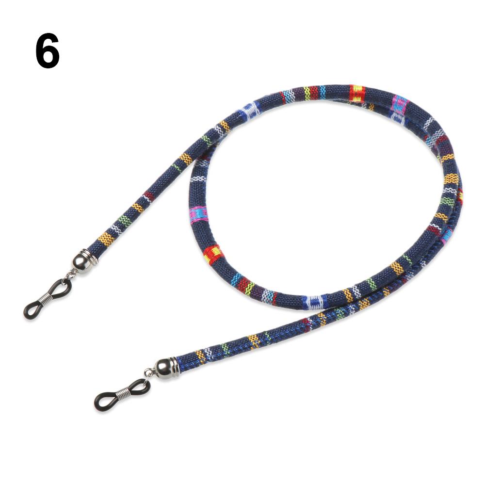 Colorful Acrylic Beads Glasses Chain Reading Glasses Cord Holder Anti-lost Rope Vintage Neck Strap Rope for Eyewear Accessories
