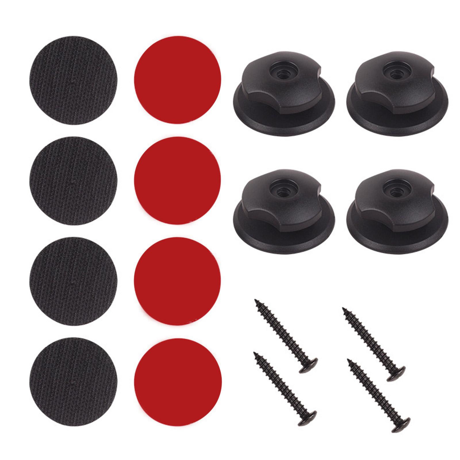 

4Pcs Auto Rear Trunk Mount Hook Car Cargo Net Hooks Cargo Trunk Hook Storage Clip Hardware Kit Car Interior Accessories