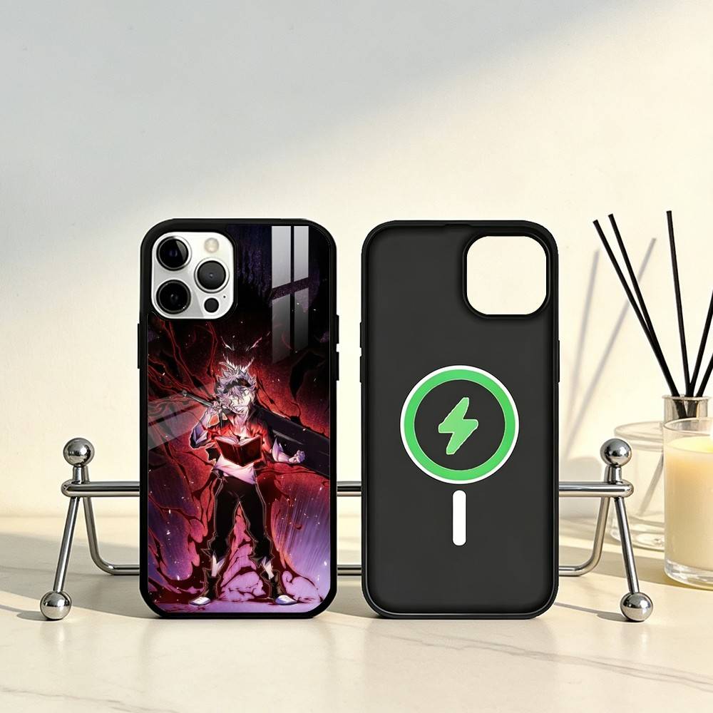A-Asta BCA Phone Case For iPhone17,16,15,14,13,12,11 Plus,Pro Max Magnetic For Magsafe Wireless Charging