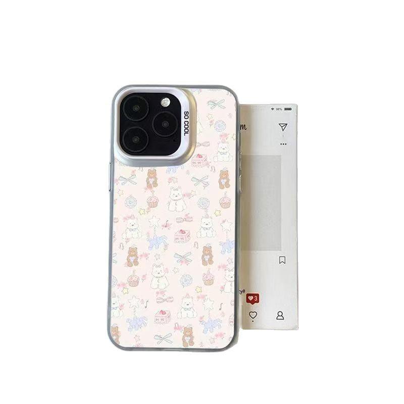 The New Cartoon Puppy Is Suitable for Iphone17 Mobile Phone Case Apple 15promax/14 Female 13pro12 Cute 16.