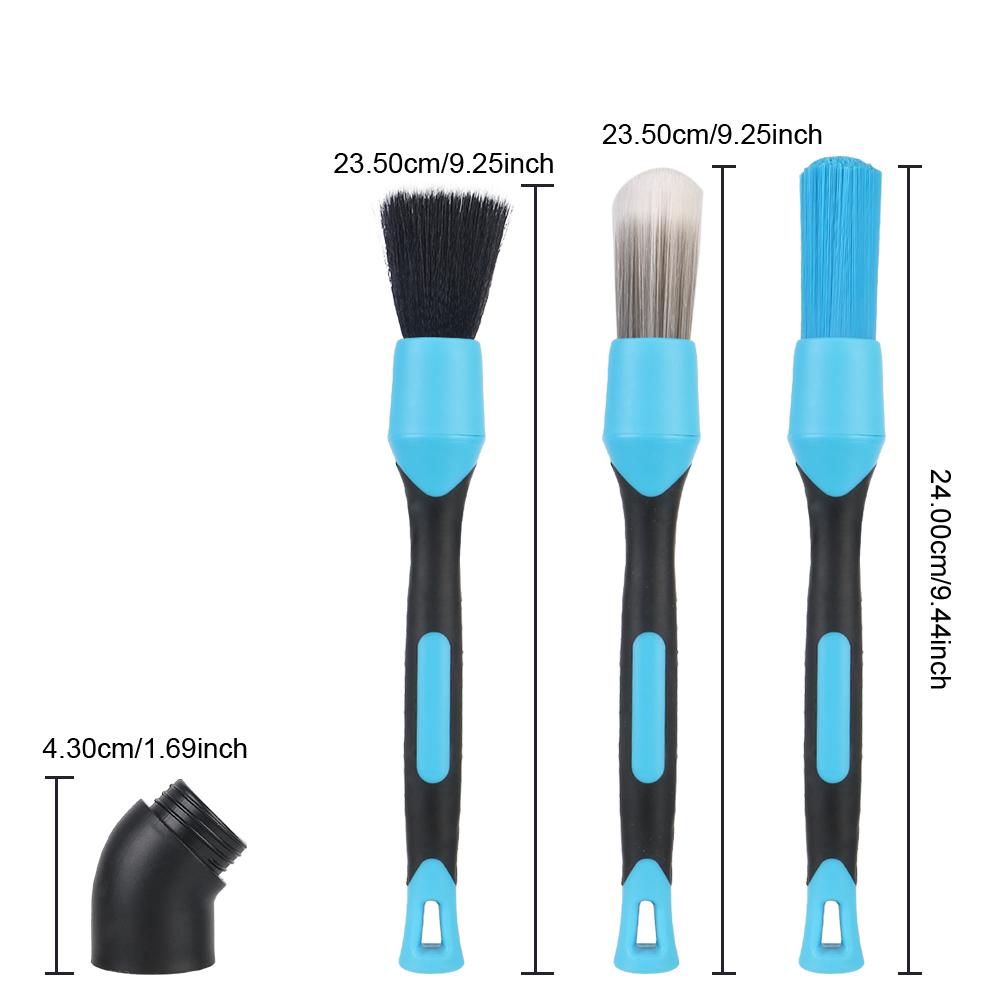 

Щетка для чистки колесных дисков, инструменты для подметания локтей, 3 шт. Щетка для чистки деталей салона автомобиля, универсальные щетки для чистки воздуховыпускного отверстия кондиционера синий