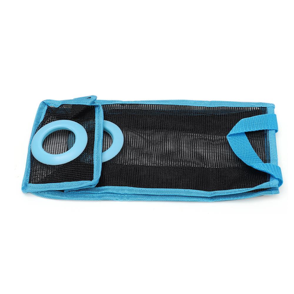 Kitchen Organizer Recycle Foldable Hanging Holder Plastic Breathable Mesh Garbage Bag Storage