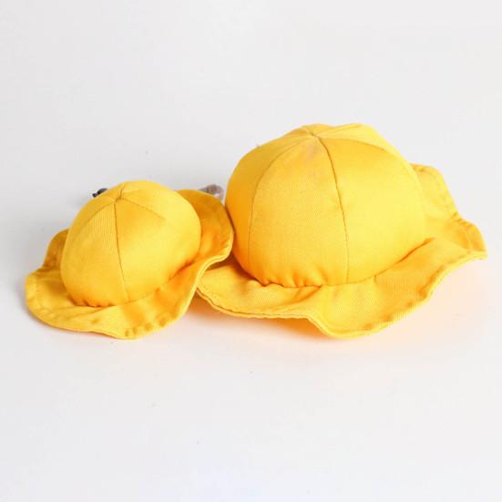 Șapcă pentru animale de companie Model în carouri Protecție solară Moda respirabilă Pălărie pentru pescar pentru animale de companie