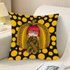 Pc Yayoi Kusama Stil Kuddfodral Svart Vit Gul Prickig Popkonst Kuddfodral Modern Japansk Heminredning
