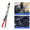 Heavy Duty Straight/Bend Hose Clamp Pliers with Locking Device for Quick Removal Installation Hard To Reach Hose Clamps