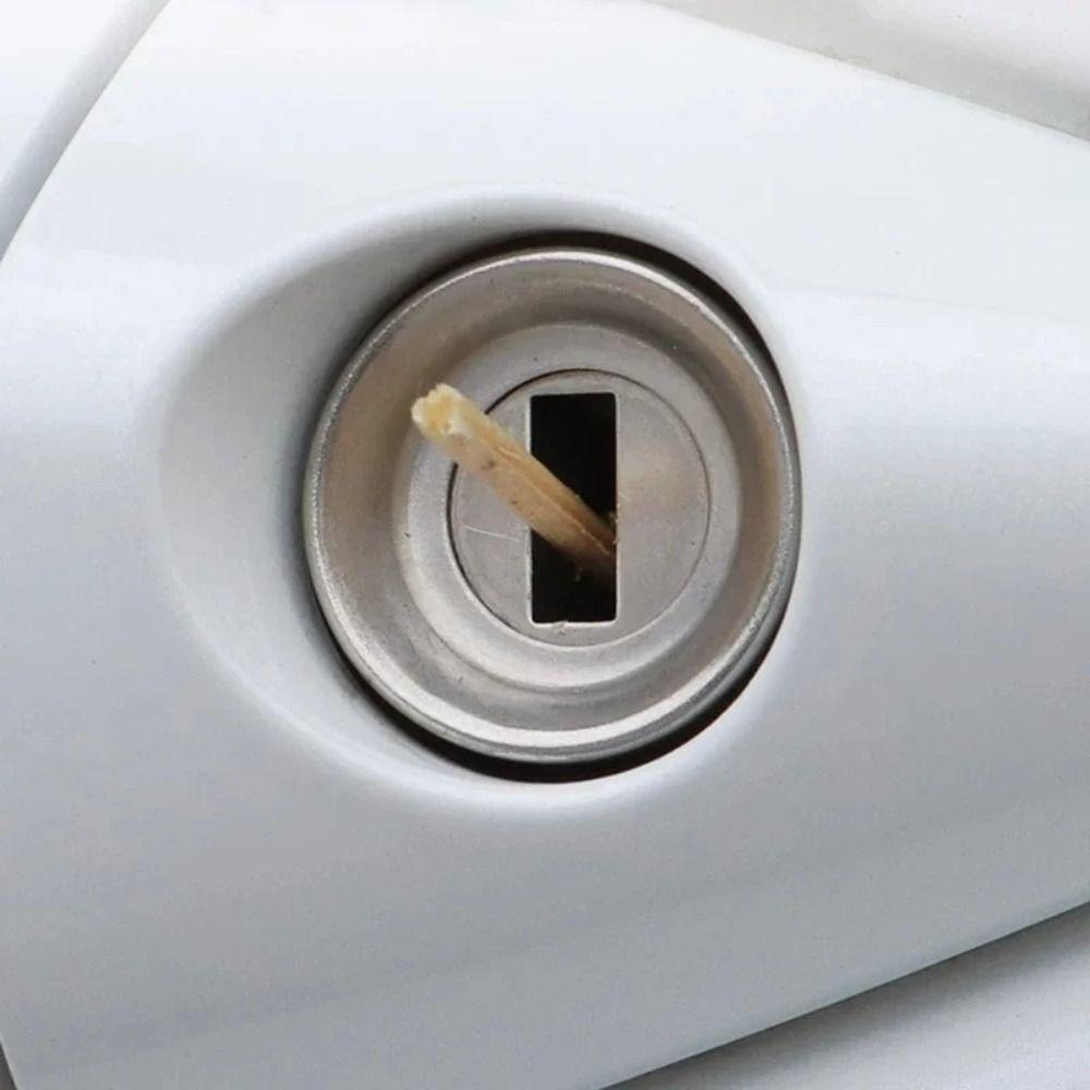 4pcs Self-adhesive Car Lock Keyhole Stickers Car Door Lock Keyhole Protector  Auto Lock Decoration
