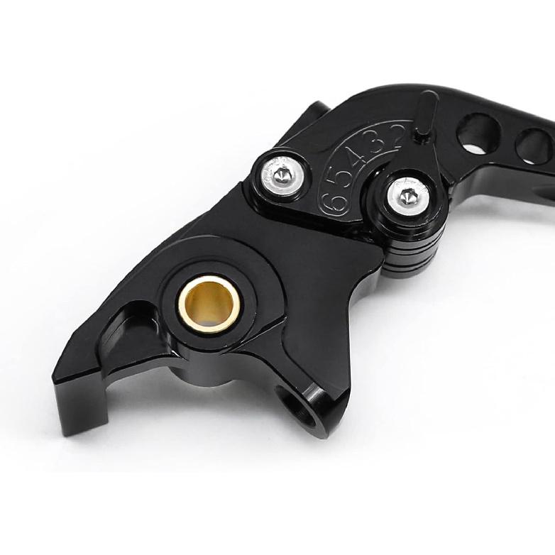 CNC Clutch Brake Levers Fit for RE Classic 350 350cc Meteor 2021-2025, Super Meteor 650 2023, Hunter 350 HNTR 2022-2024 Black Long