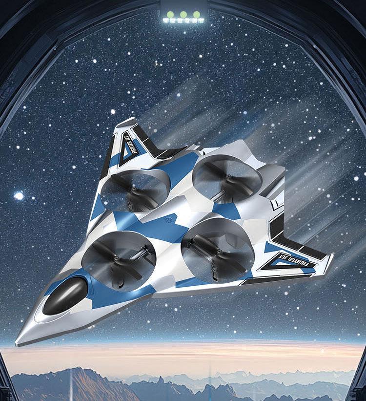 Sixth-Gen Remote Control Foam Stunt Plane - Boys' Fighter Aircraft Drone Toy