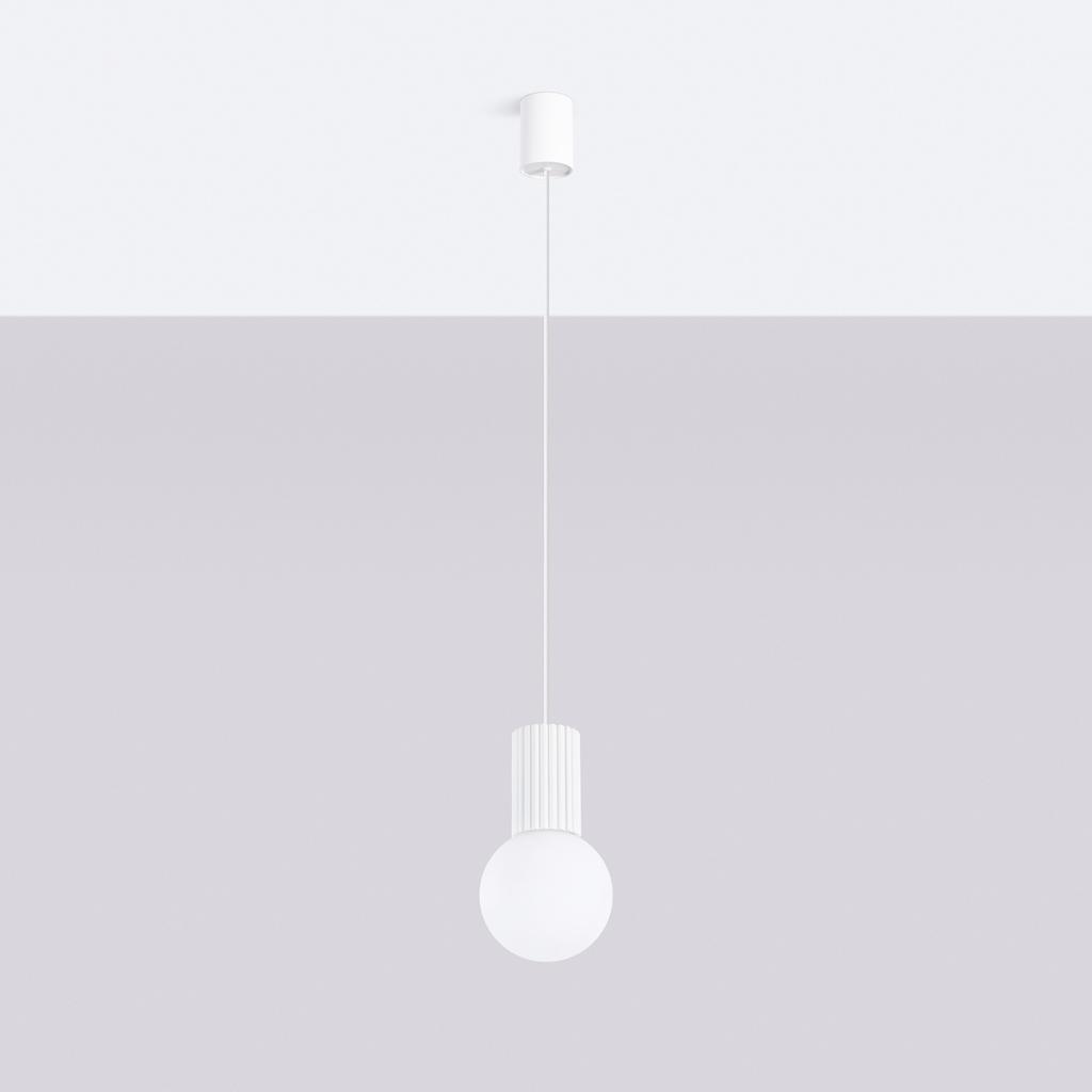 Halo 1 hanging lamp white