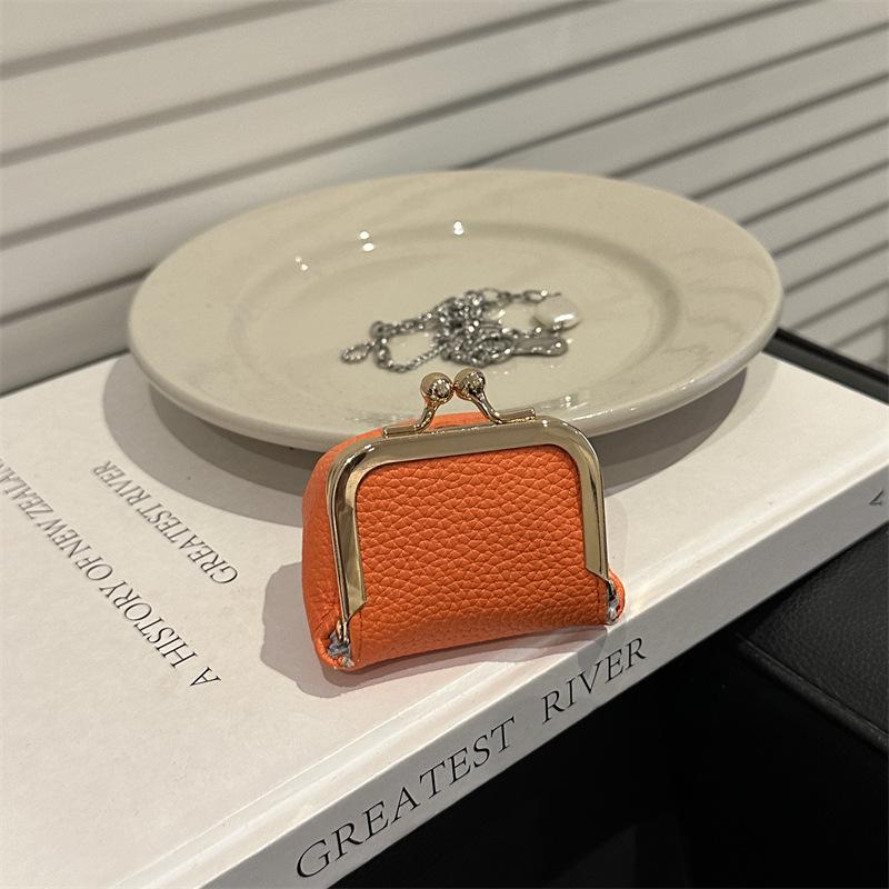 Smyckespåse i äkta läder: Mini myntplånbok & förvaring för ringar, halsband, örhängen