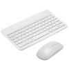 10 Inch Portable BT Keyboard Mouse Combo 78 Keys Rechargeable Mini Keyboard 3-gear DPI Adjustable