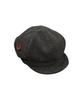 Mileko Side Button Hat Grey