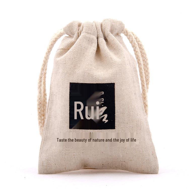 Cotton Linen Drawstring Bag – Custom Hemp Cloth Gift Packaging Bag